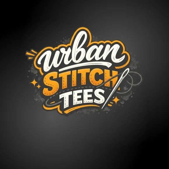 "Urban Stitch Tees" Unisex T-shirt Black Color Sarcastic Design - Picture 4 of 4
